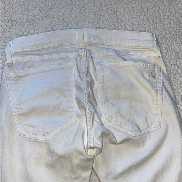 rag & bone Classic White Skinny Jeans - Picture 10 of 14